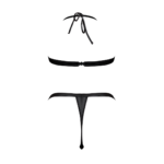 Set Aphrodite Imitatie Piele cu Cupe Deschise